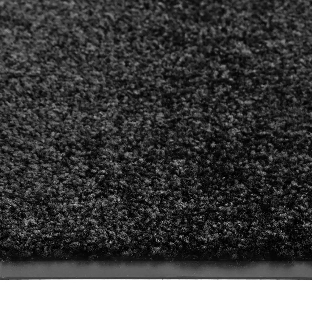 Zerbino Lavabile Nero 90x150 cm 323413