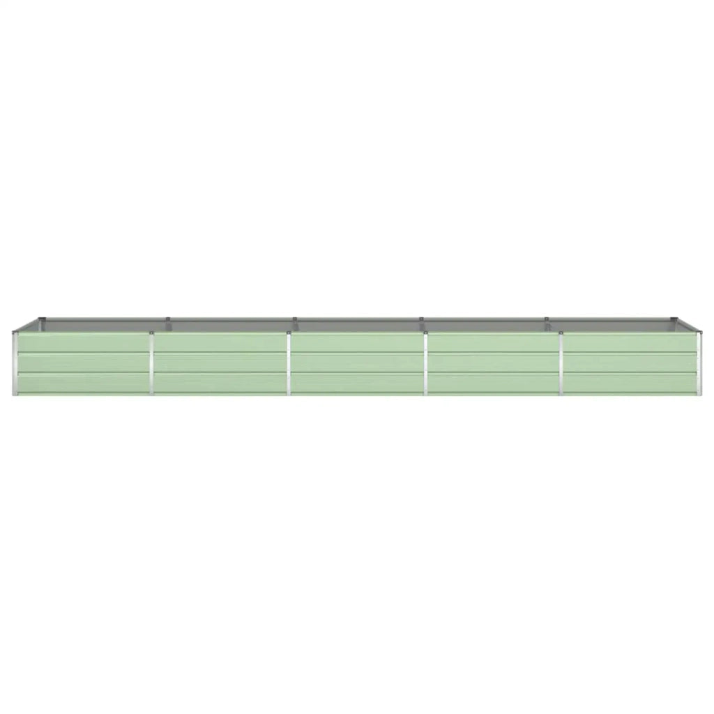 Fioriera | Cassetta per fiori | Vaso Verde Pastello 480 x 100 x 45 cm Acciaio zincato