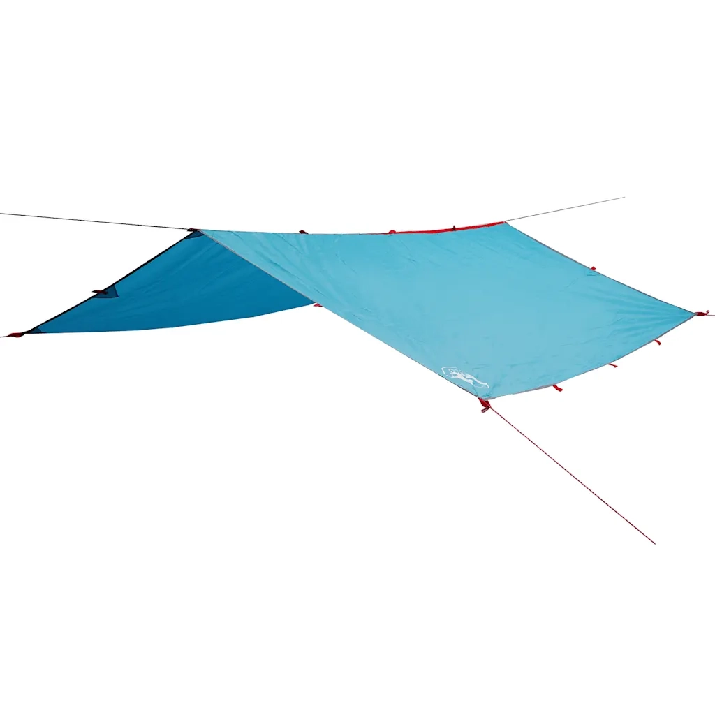 Telone da campeggio | Tenda da campo Blu 300x294 cm Impermeabile