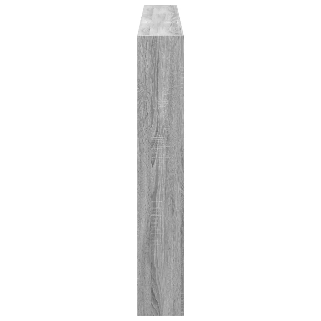 Testiera | Testata con Contenitore a LED Grigio Sonoma 180x17x102 cm