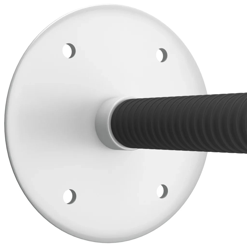 Specchio convesso per interni nero Ø40 cm in acrilico 153078