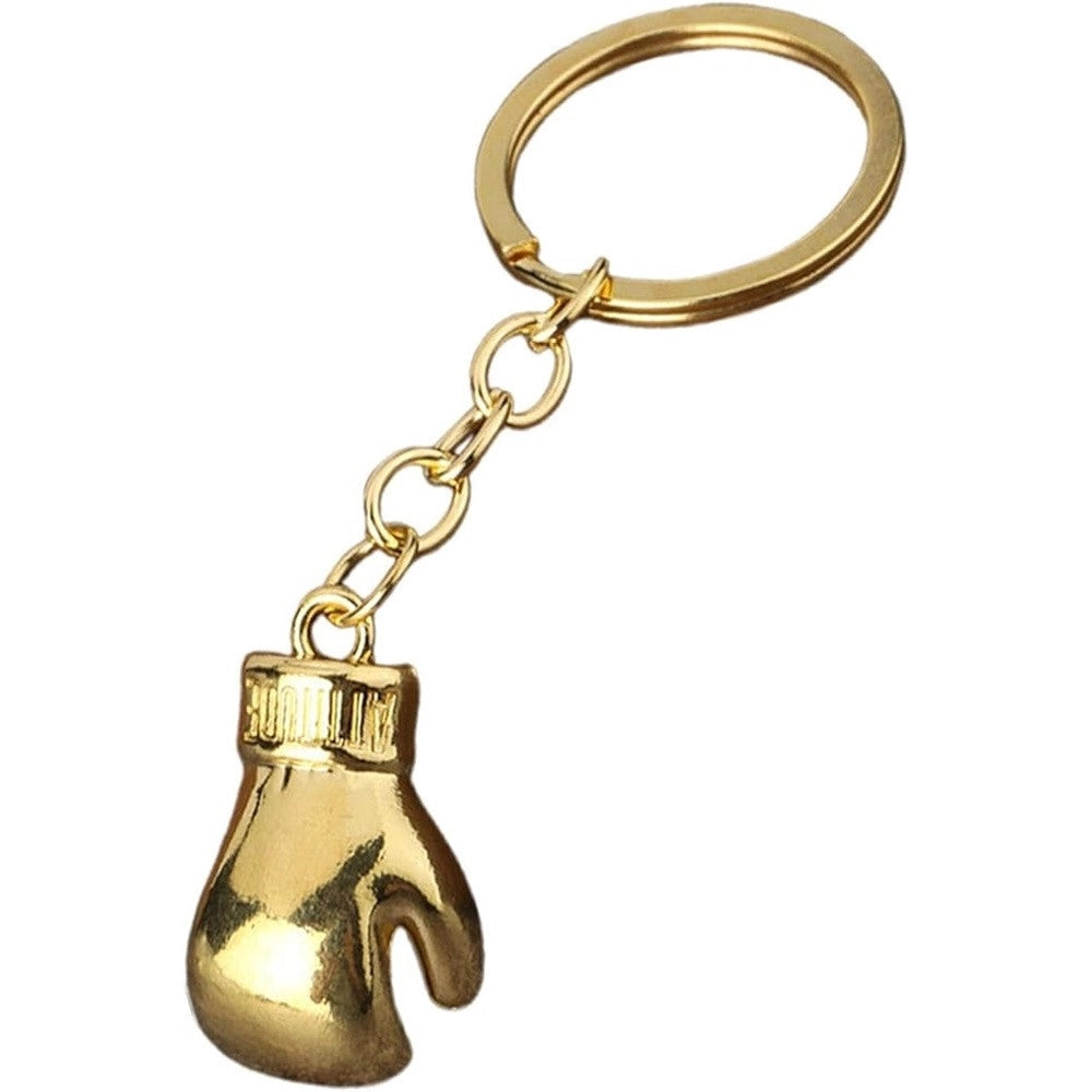 Trade Shop - Set 12 Portachiavi Con Guanti Guantoni Da Boxe Oro Ciondolo Sportivo Creativo Bomboniere -