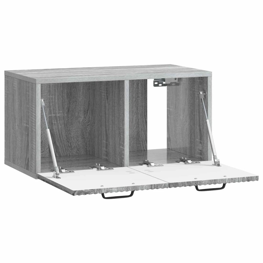 Mobile TV da Muro | Armadietto TV | Mobile Porta TV Grigio Sonoma 59,5 x 31 x 30 cm