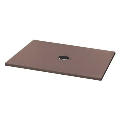 Piatto doccia in ceramica UNIKO alto 3 cm - Azzurra - Misura: 80 x 100 x 3h (Bianco Matt)