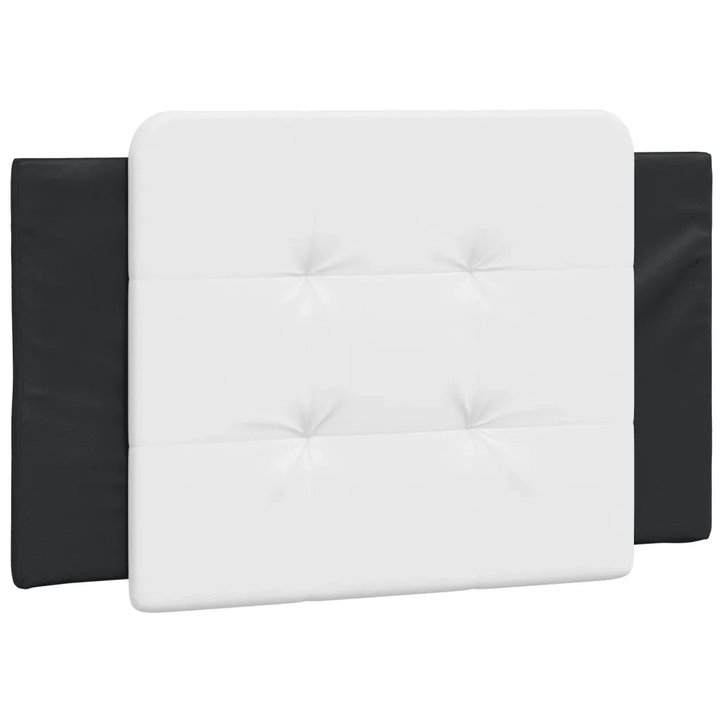 Giroletto con LED senza Materasso Zadar Nero e Bianco 90x190 cm 3214080