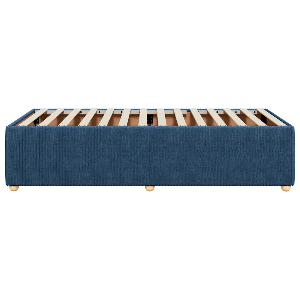 Giroletto senza Materasso Blu 80x200 cm in Tessuto 3284899