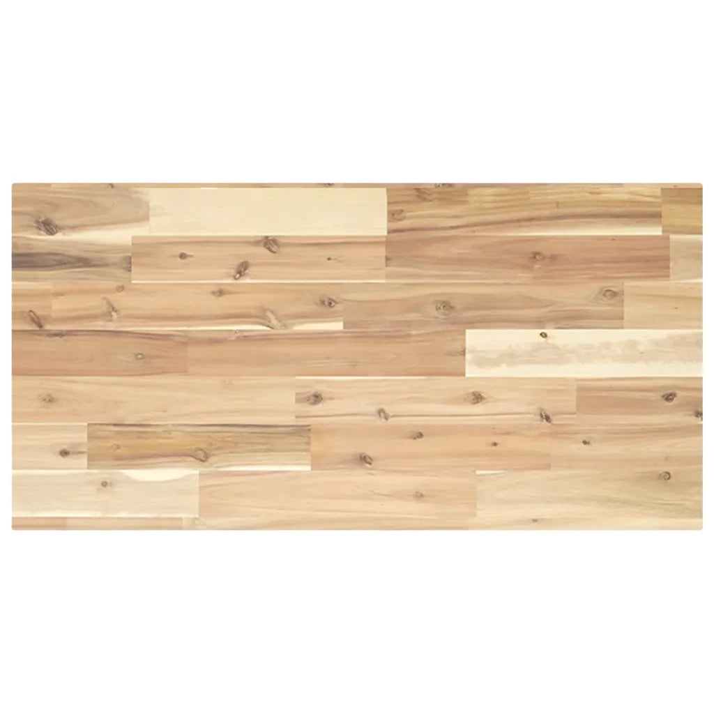 3 pz Mensole da Parete | Scaffali a Parete | Ripiano a parete 100x40x2 cm Legno Acacia Non Trattato
