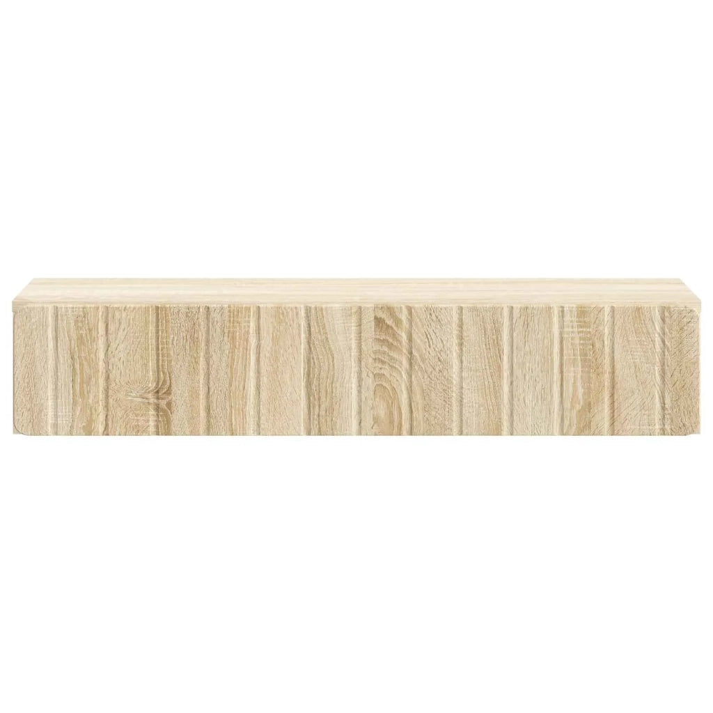 Tavolino da Parete Laterale | Tavolo laterale | Tavolino Rovere Sonoma 87,5 x 34,5 x 17 cm