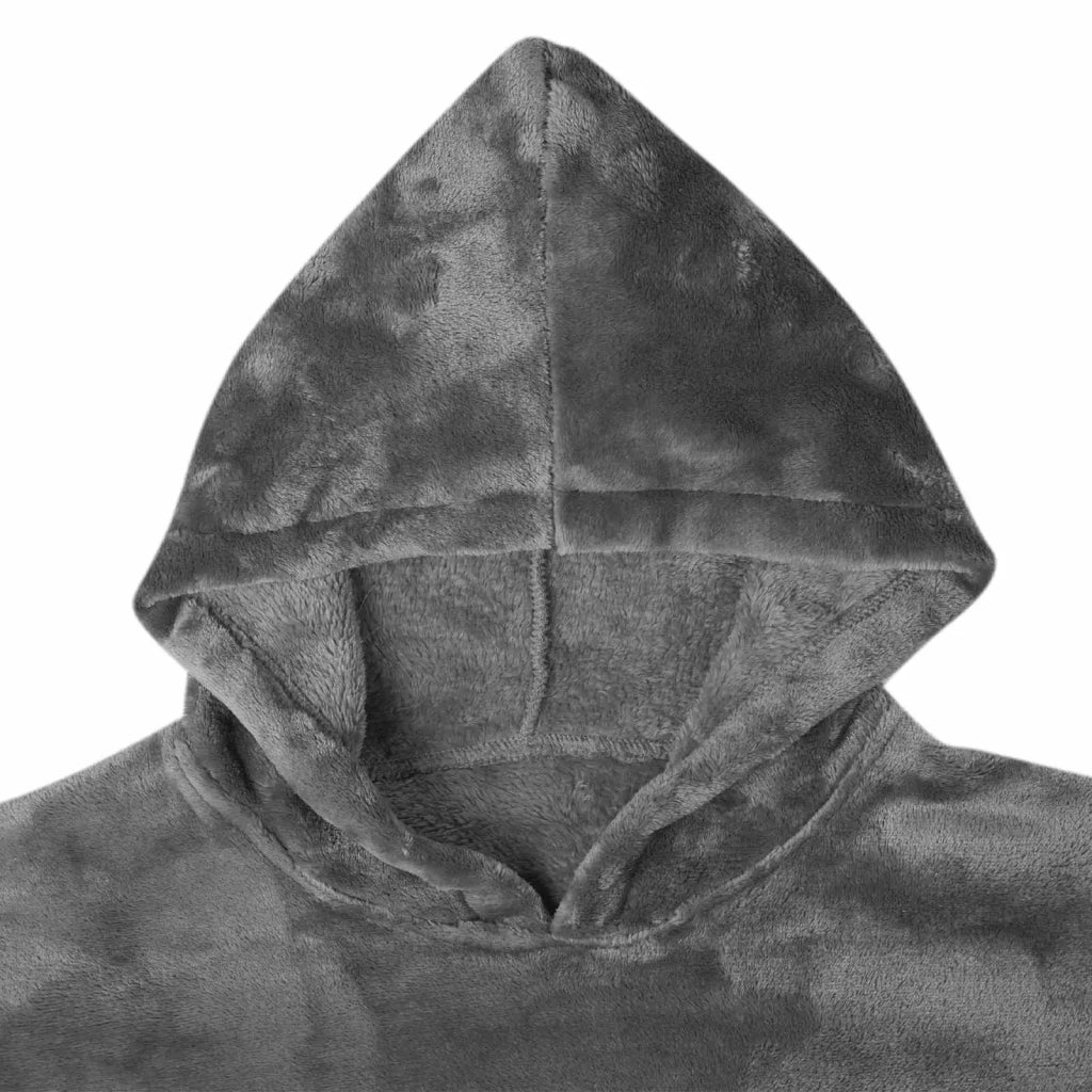 Felpa coperta Grigio scuro m Flanella 42017156
