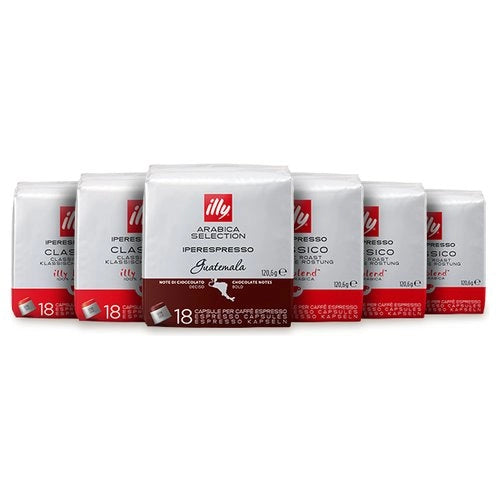 Capsule illy 25818 classico + guatemala