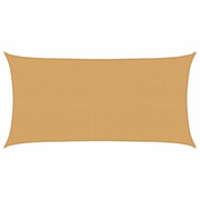 Vela Parasole | Telo Ombra | Vela da ombra 160 g/m2 Rettangolare Sabbia 2,5x4,5 m in HDPE