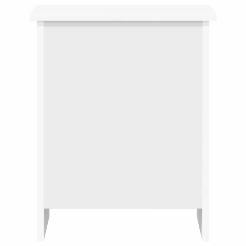 Cassa di stoccaggio Bianco 40 x 40 x 50 cm Legno ingegnerizzato 8011243