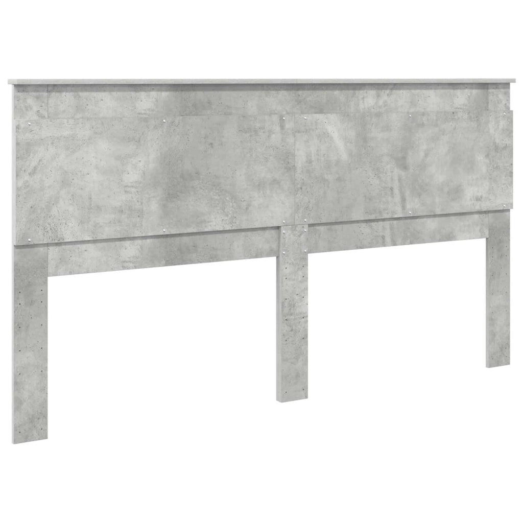 Testiera | Testata con Testiera | Testata Grigio cemento 180 cm Legno multistrato