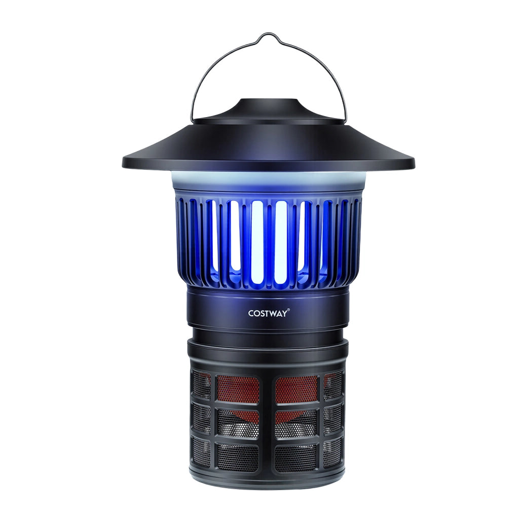 Lampada antizanzare da interno ed esterno con luci regolabili batteria ricaricabile e maniglia, Zanzariera elettrica impermeabile