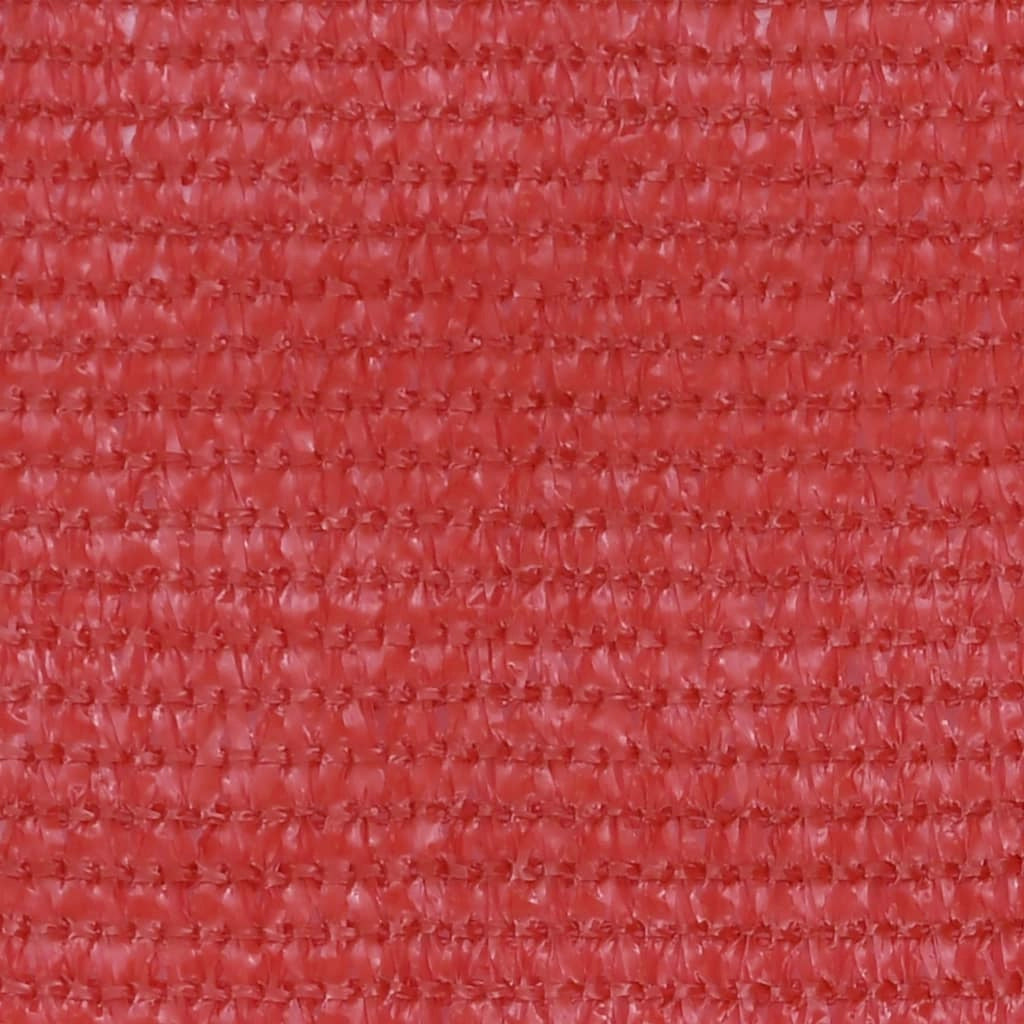 Schermo per balcone 90 x 500 cm HDPE rosso 02_0010365