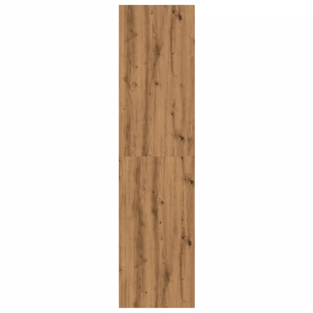 Armadio Rovere Artigianale 50x50x200 cm in Legno Multistrato