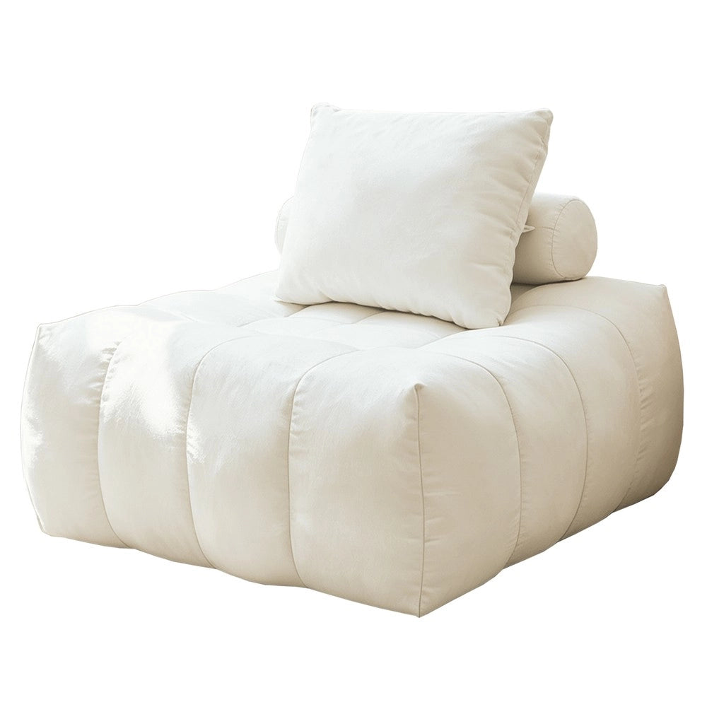 Divano Poltrona a Sacco Lazy ¨C MINIMAL ¨C Tessuto, Beige