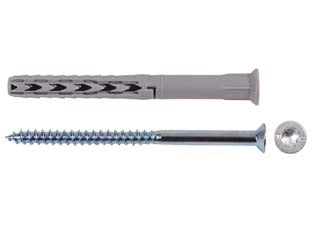 TASSELLO IN NYLON PROLUNGATO SXRL-WT IS- - ø mm.10x100 vite ø mm.7x110 TORX T40 - 50 pezzi FISCHER