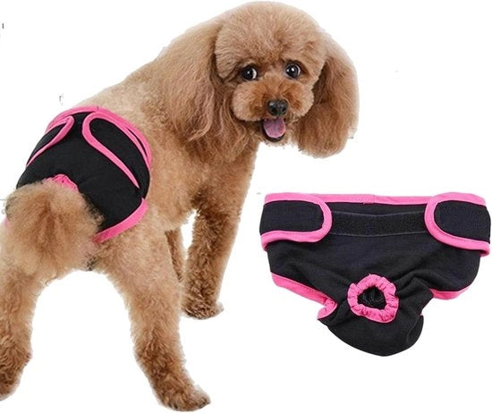 Luiere per cani per gatti | Slip per gatti flessibile per incontinenza urinaria e calore | Protezione fisiologica per gatti sanitaria (L - # 2)