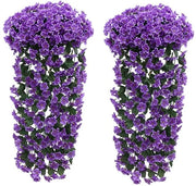 Fiori artificiali Wisteria - Guirlande decorativa blu - Fiore nep blu - Ideale per matrimonio e arredamento domestico