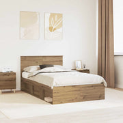 Struttura del letto-Giroletto Rovere Artigianale 120 x 200 cm 527426