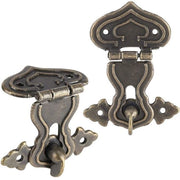 Scatola per Gioielli in Stile Retro - Cassa in Legno - Scatola di Regalo Vintage - Scatola per Gioielli - Cassetto di Attrezzi - Materiale in Acciaio Inox Resistentente
