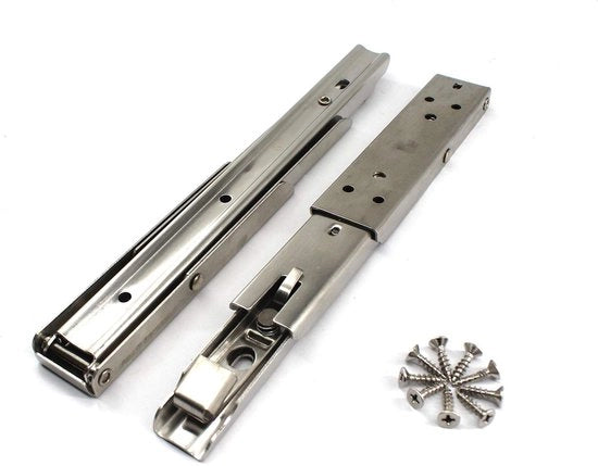 Supporto per Pannelli 8 Pollici - Opaco - Resistente - Montaggio a Parete - Acciaio Inossidabile - Set a 2 - Supporto per Parete
