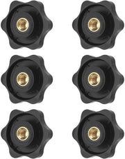 Set di viti a stella da 6, viti a stella M6, viti a stella a 32 mm di diametro, viti a stella M6 con viti a stella, viti a stella per meubili, apparecchi elettronici, industria meccanica, attrezzature per la fitness