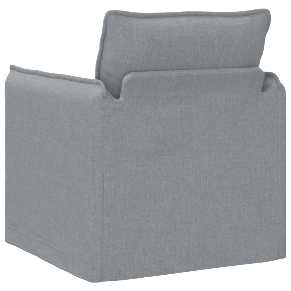Divano Grigio chiaro 75 x 82 x 85 cm Tessuto 42024504