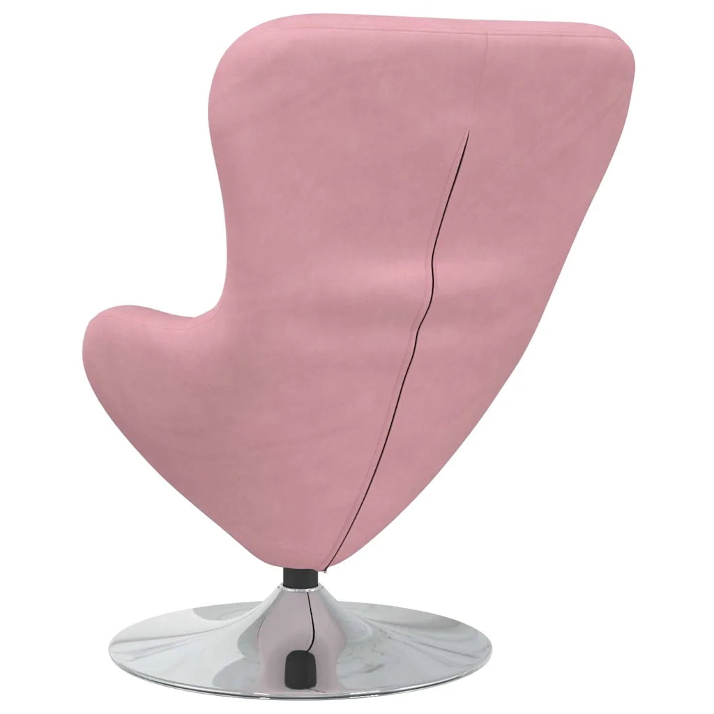 Divano Sedia-Poltrona uovo Rosa Velluto