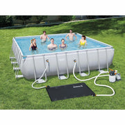 Bestway Materassino per Riscaldamento Solare della Piscina Nero PVC 42035722
