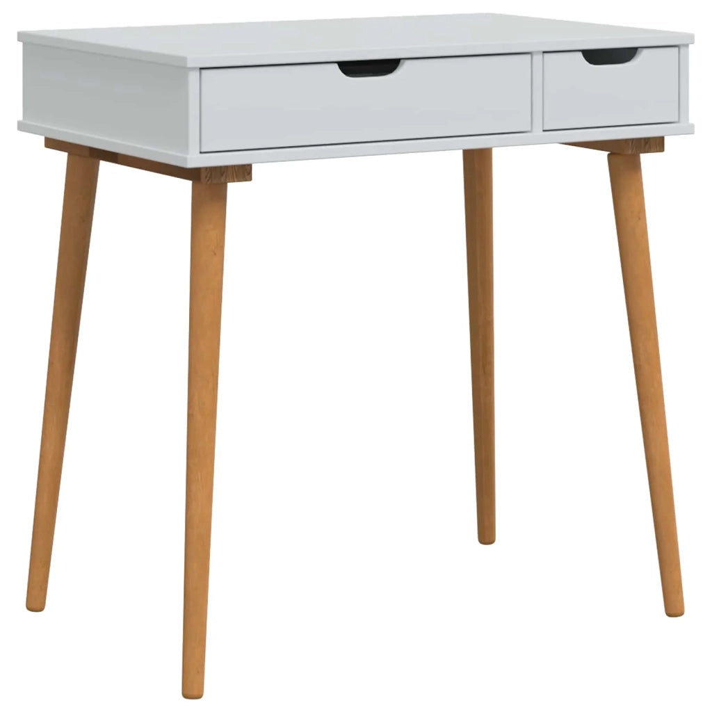 Set Tavolo da Trucco FAUSKE 3 pcs Bianco 76 x 50 x 143 cm 3438587