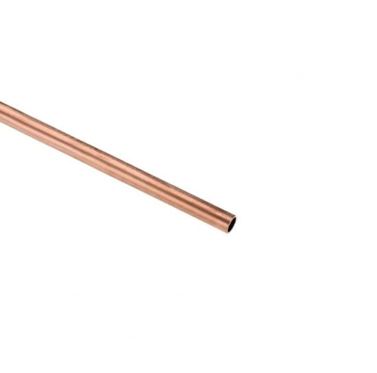 Pompa a coperchio 18mm OD - Tubo cavo - Rame rosso - Alta resistenza - Leggero - Per progetti di fai da te - Tubo di rame