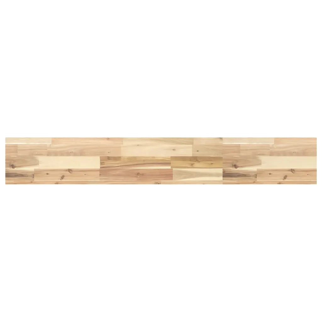Mensole Parete | Scaffale a Parete | Ripiano a Parete 160x20x4 cm Legno Massello Acacia Non Trattato