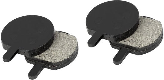 Blocco frenante a disco 28x22mm - Set da 4 - Metallizzazione a metà/Hardegum - Resistenti agli abrasivi - Silenziosi - Prestazioni frenanti affidabili