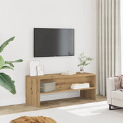 Mobile Porta TV-Mobile per TV-Credenza TV Rovere Artigianale 100x40x40 cm in Truciolato 503331