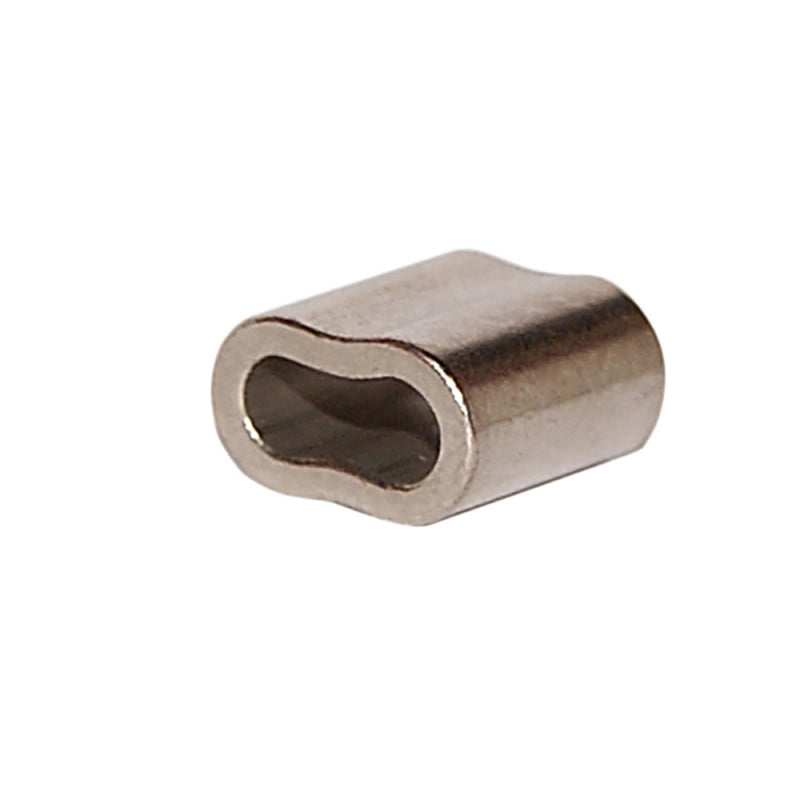 MANICOTTO RAME CROMATO Ø MM.2 CHROMED COPPER SLEEVE  Ø MM.5