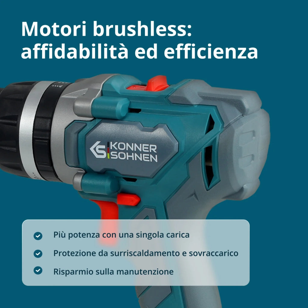 Set Master Senza Fili 2in1 KS IDISD 20V SET 2