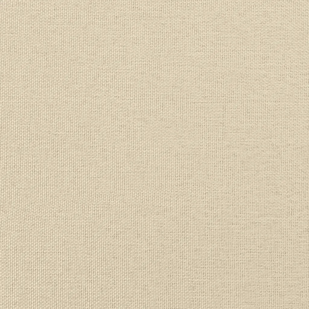 Chaise Longue con Cuscini Crema in Tessuto CFW8179907