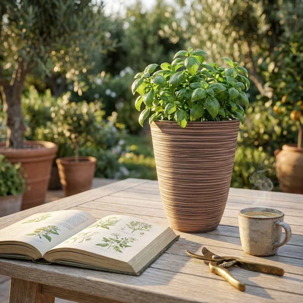 Vaso piccolo in Fibra sintetica cm 26x26x33 - CLEM