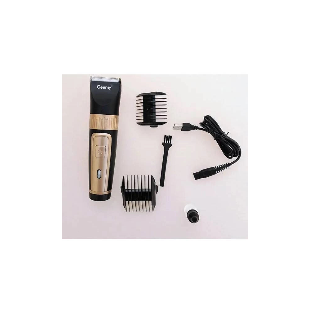 Trade Shop - Taglia Capelli Elettrico Senza Fili Tagliabarba A Batteria Ricaricabile Gm-6208 -