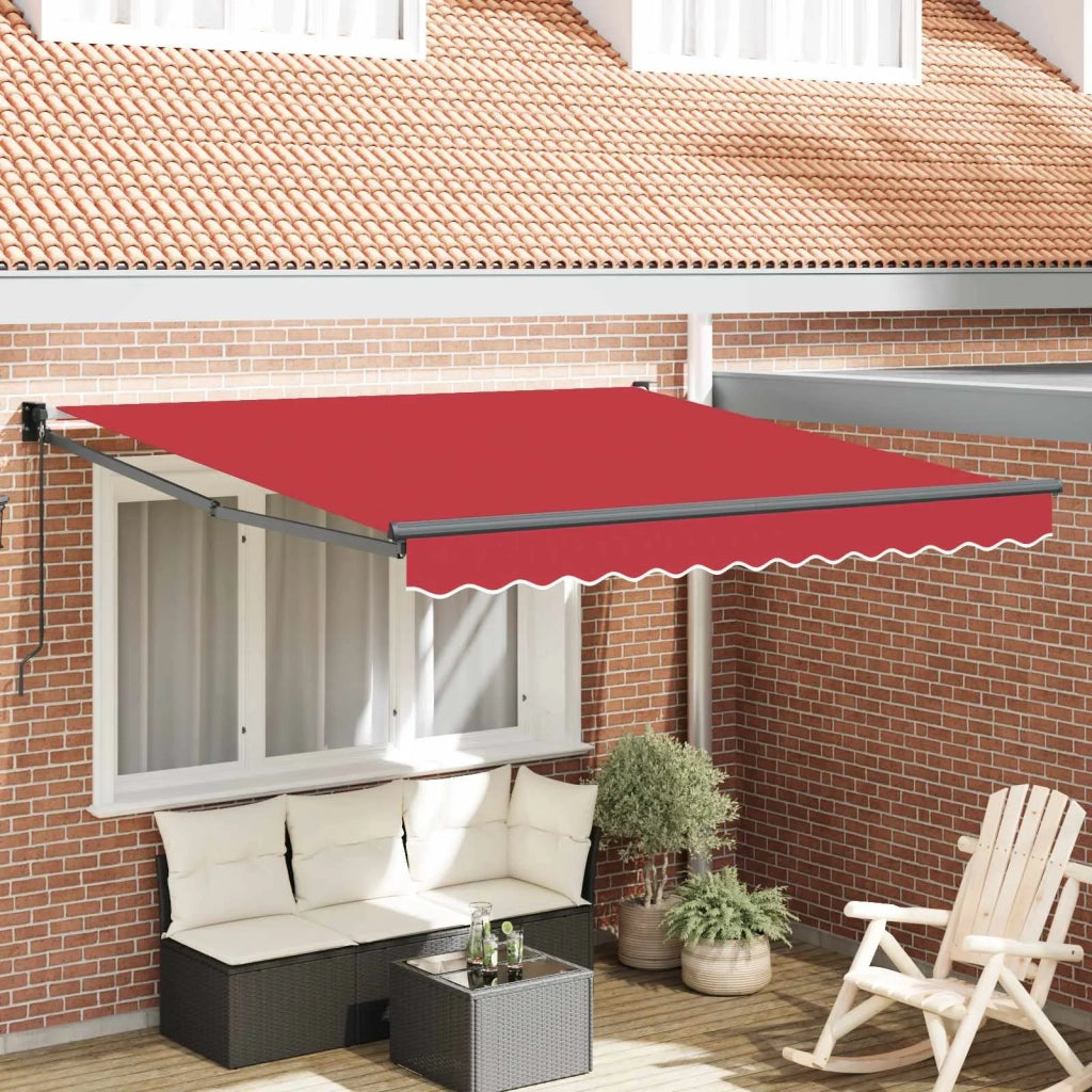 Tenda da Sole Rosso 300 x 250 x 165 cm Poliestere 3330151