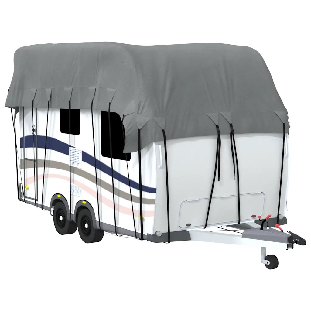 Telo per Roulotte Grigio 500x300 cm in Tessuto Non Tessuto 4015870