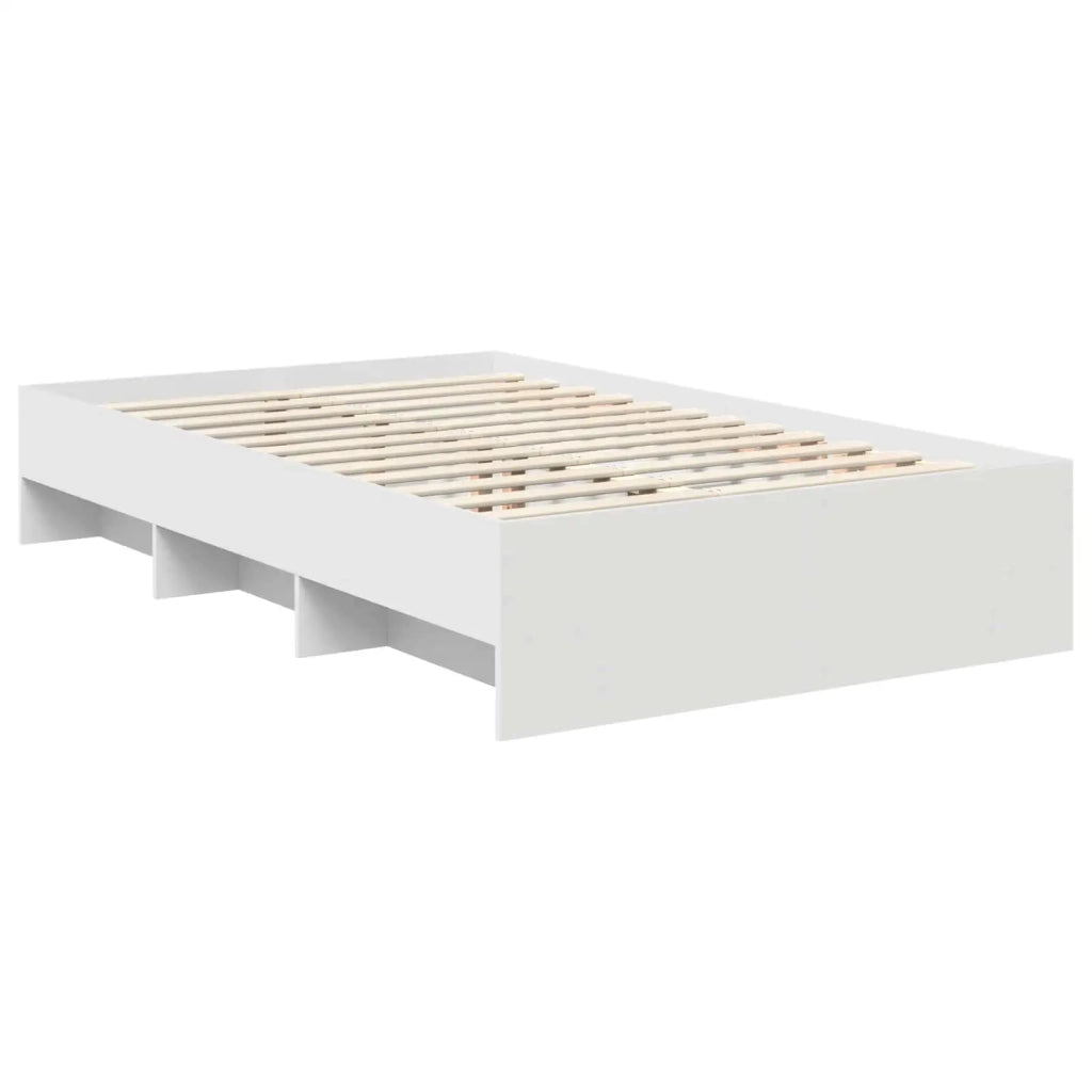 Struttura del letto Bianco 120 x 123 cm Legno multistrato 3408872