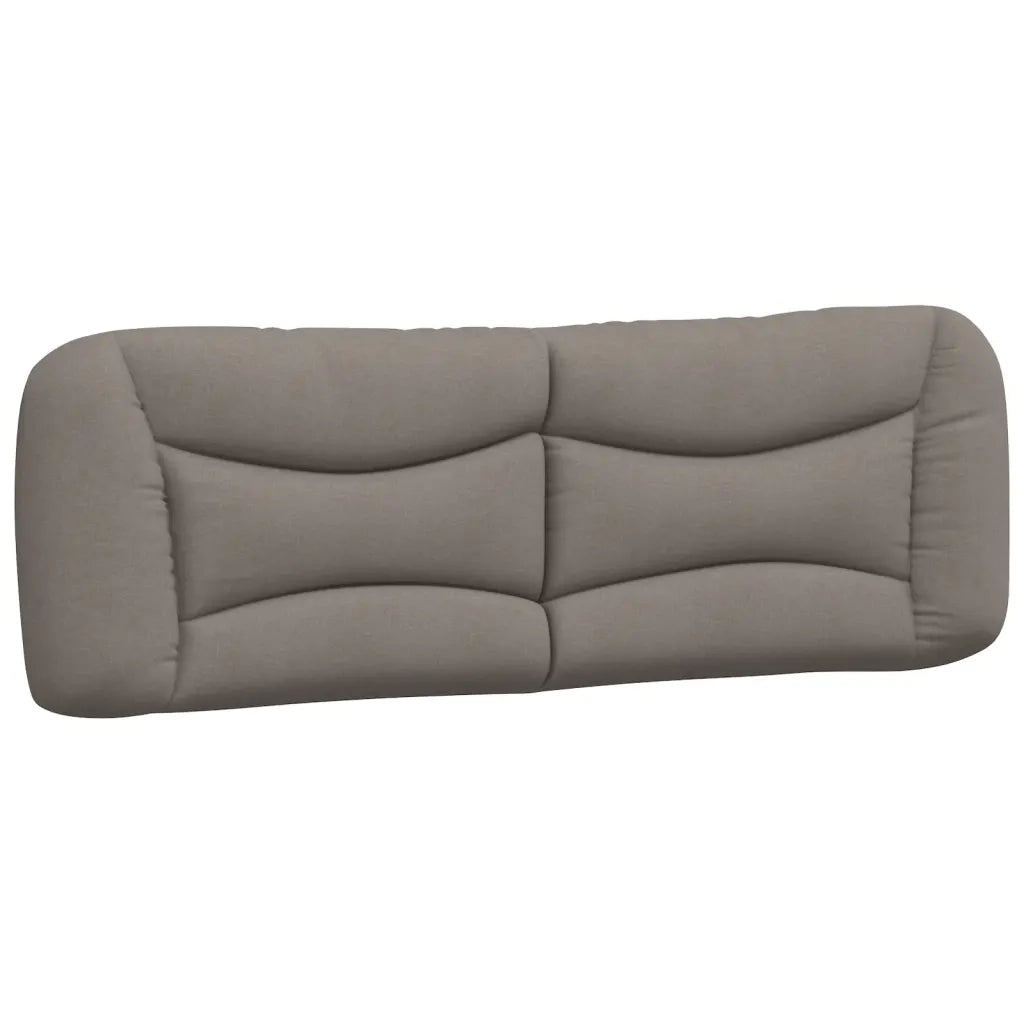Letto con Materasso Hvar Tortora 160x200 cm in Tessuto