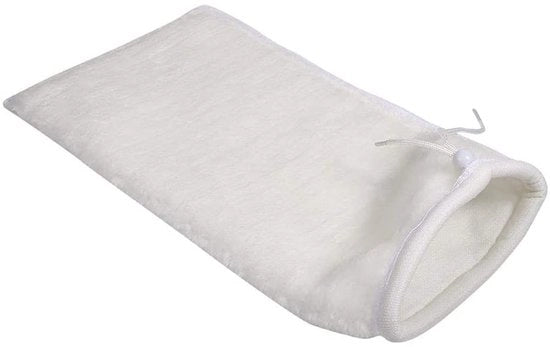 Filtro Acquario Tasche di Panno - Pacchetto da 4 - Sacchi di Panno per Filtro con Cordoncino - Acquario Pesci Tanica Tasca di Pulizia