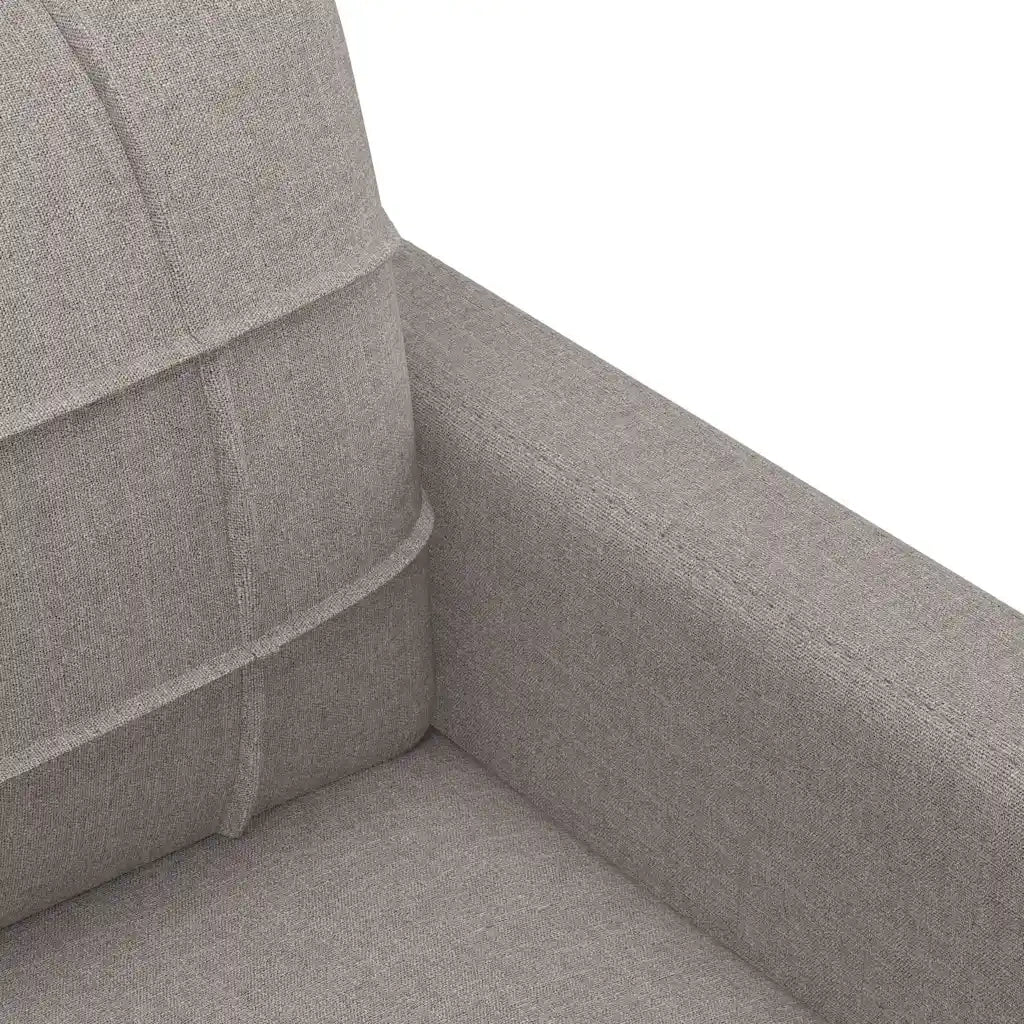 Divano a 3 Posti-Sofa 3 Posti Tortora 180 cm in Tessuto 496804