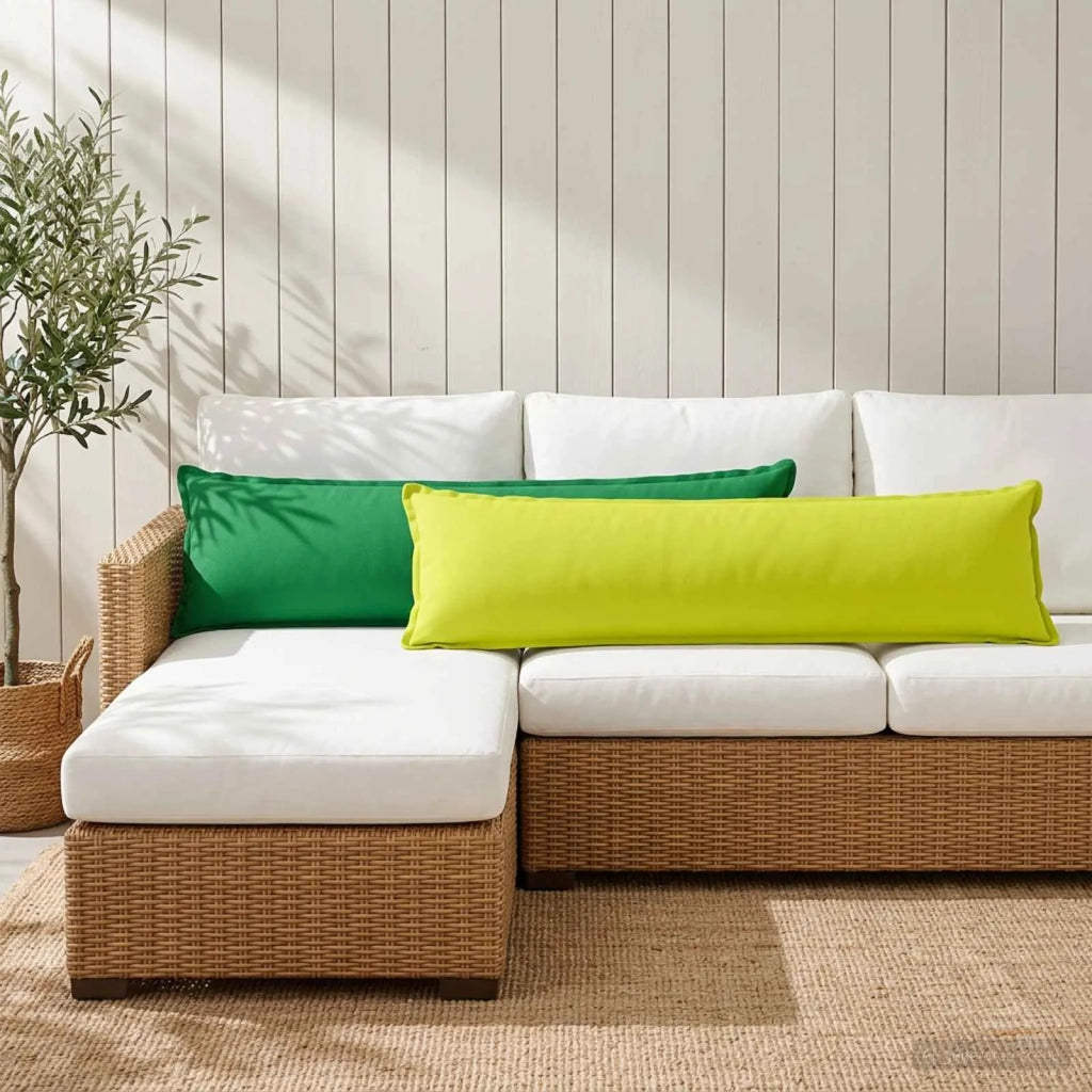 Federa HOUTEN Verde brillante. 40 x 145 cm Poliestere 917276