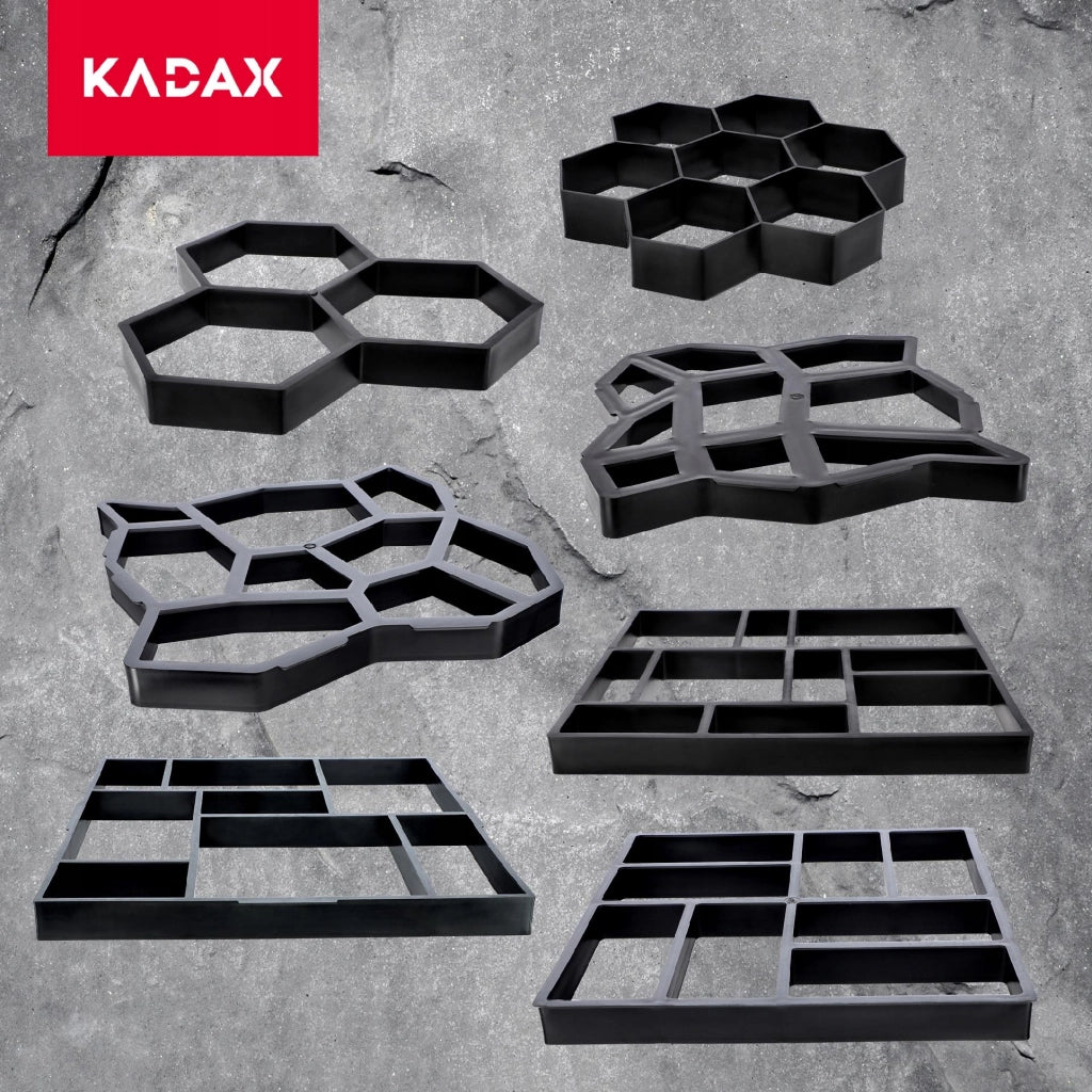 KADAX - Cassettiera per pavimentazione, calcestruzzo, pietra, bituminosi, matrice solida 50x50cm