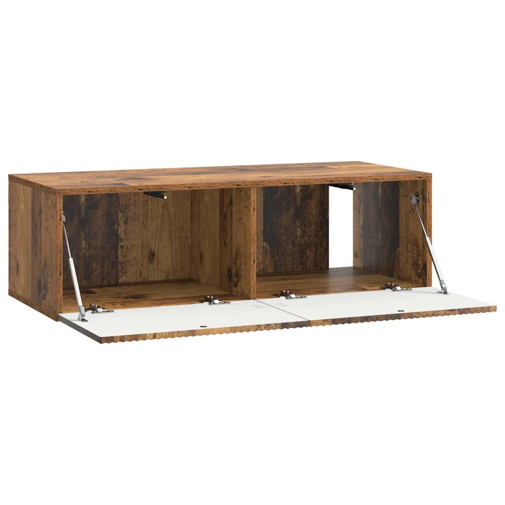 Mobile TV da Muro | Armadietto TV | Mobile Porta TV Legno antico 98 x 41 x 30 cm